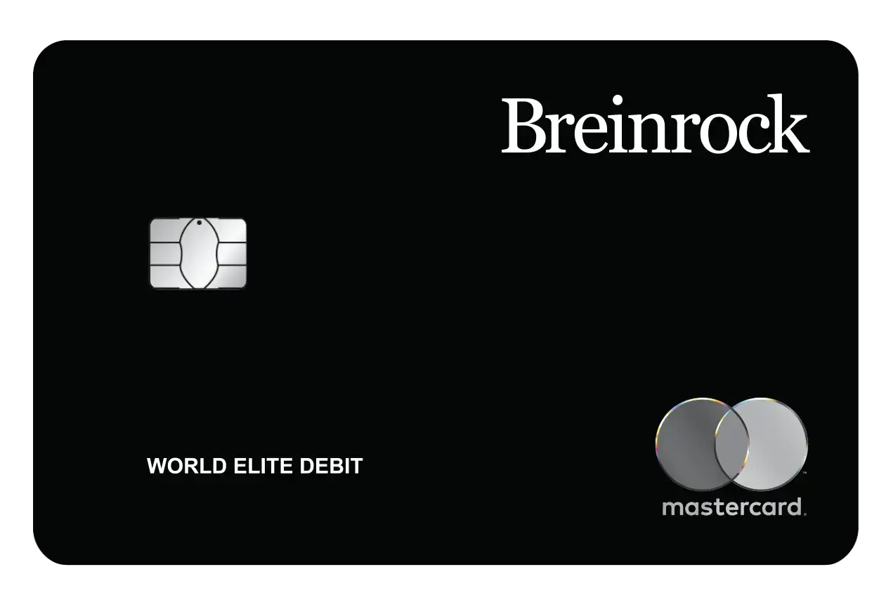 Breinrock Elite Black Prepaid Card